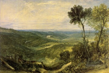 El valle de Ashburnham Paisaje romántico Joseph Mallord William Turner Pinturas al óleo
